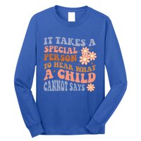 It Takes A Special Person To Hear What A Cannot Say Gift Long Sleeve Shirt