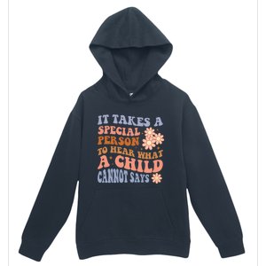 It Takes A Special Person To Hear What A Cannot Say Gift Urban Pullover Hoodie