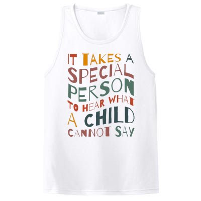 It Takes A Special Person To Hear What A Child Cannot Say PosiCharge Competitor Tank