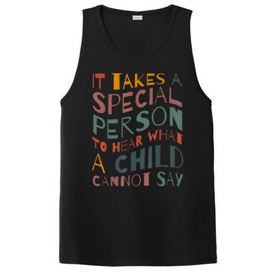 It Takes A Special Person To Hear What A Child Cannot Say PosiCharge Competitor Tank