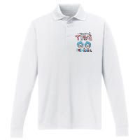 I Teach A Thing Or Two In Pre School Back To School Performance Long Sleeve Polo