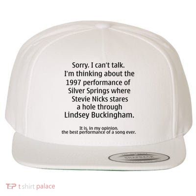 IM Thinking About The 1997 Performance Of Silver Springs Fleet!Wood Wool Snapback Cap