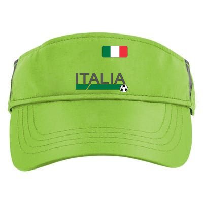 Italia Azzurri Supporter Italian Soccer Team Adult Drive Performance Visor