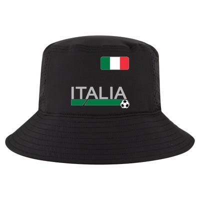 Italia Azzurri Supporter Italian Soccer Team Cool Comfort Performance Bucket Hat