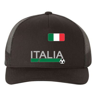 Italia Azzurri Supporter Italian Soccer Team Yupoong Adult 5-Panel Trucker Hat