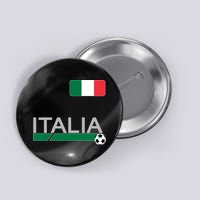 Italia Azzurri Supporter Italian Soccer Team Button