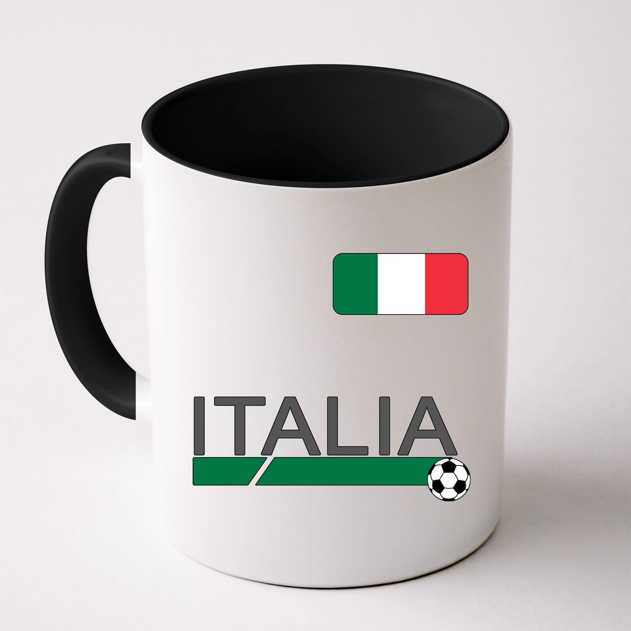 Italia Azzurri Supporter Italian Soccer Team Mug