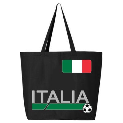 Italia Azzurri Supporter Italian Soccer Team 25L Jumbo Tote