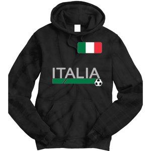 Italia Azzurri Supporter Italian Soccer Team Tie Dye Hoodie