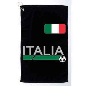 Italia Azzurri Supporter Italian Soccer Team Platinum Collection Golf Towel