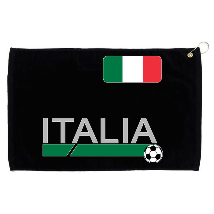 Italia Azzurri Supporter Italian Soccer Team Grommeted Golf Towel