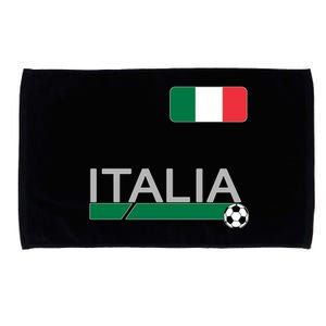 Italia Azzurri Supporter Italian Soccer Team Microfiber Hand Towel