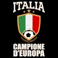 Italia Campione D'Europa Soccer Flag Shield Logo Impact Tech Backpack