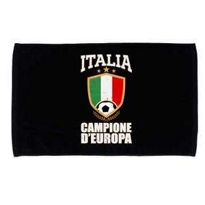 Italia Campione D'Europa Soccer Flag Shield Logo Microfiber Hand Towel