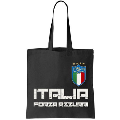 Italia Forza Azzurri Soccer FutbolItaly Flag Logo Bag
