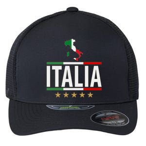 Italia Italy Soccer Football Champions Flexfit Unipanel Trucker Cap