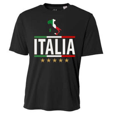 Italia Italy Soccer Football Champions Cooling Performance Crew T-Shirt