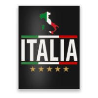 Italia Italy Soccer Football Champions Poster