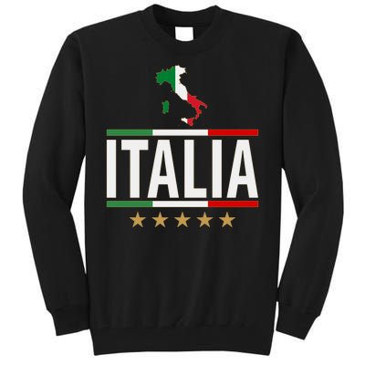 Italia Italy Soccer Football Champions Tall Sweatshirt