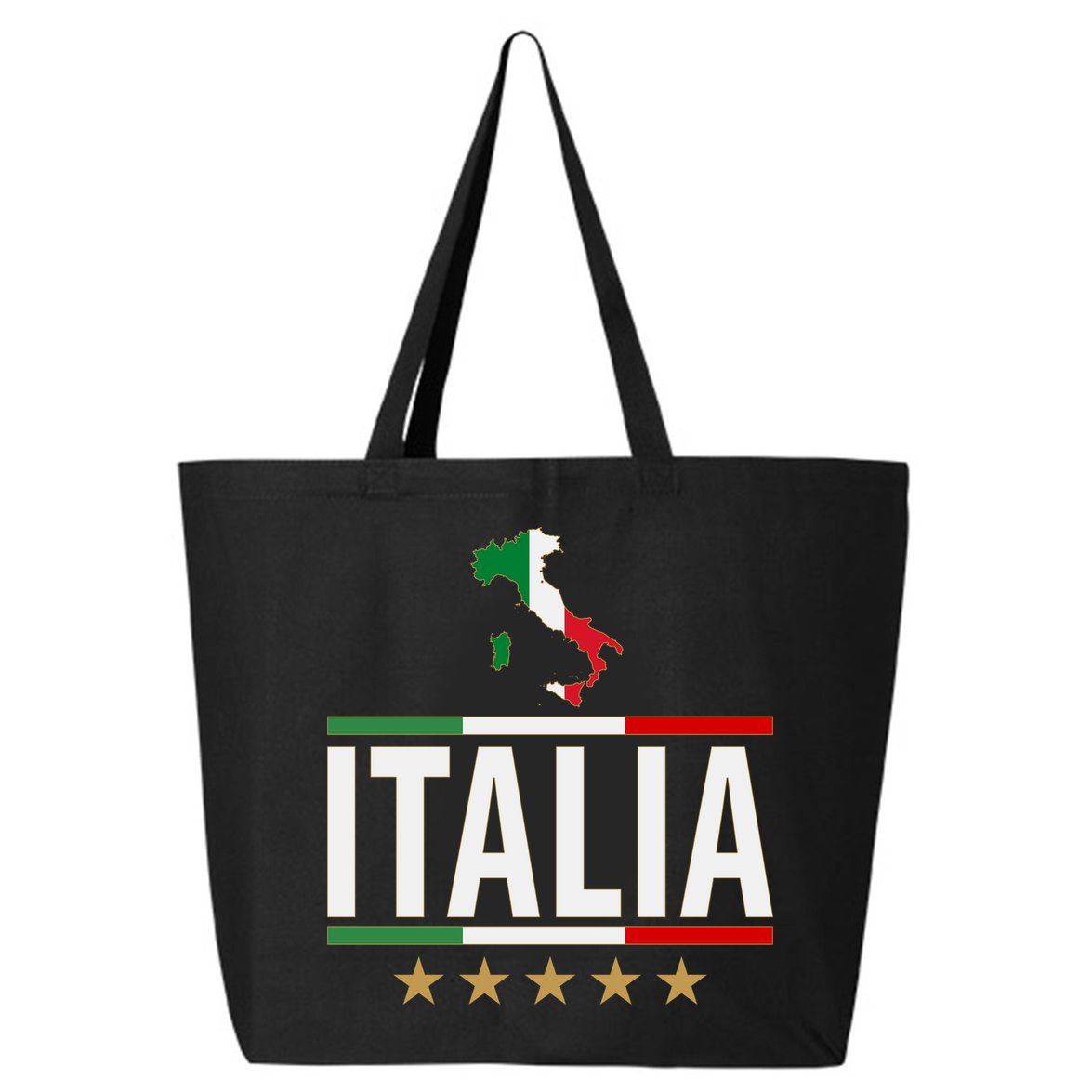 Italia Italy Soccer Football Champions 25L Jumbo Tote
