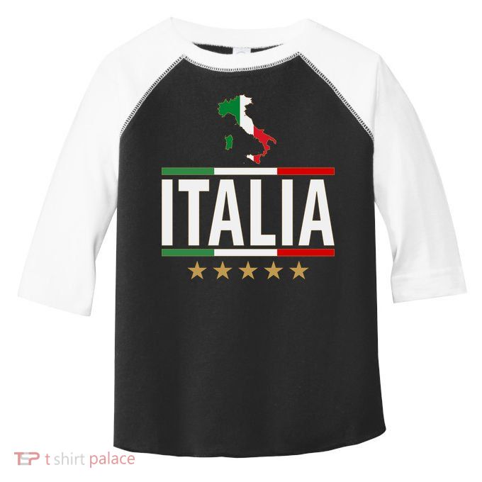 Italia Italy Soccer Football Champions Toddler Fine Jersey T-Shirt
