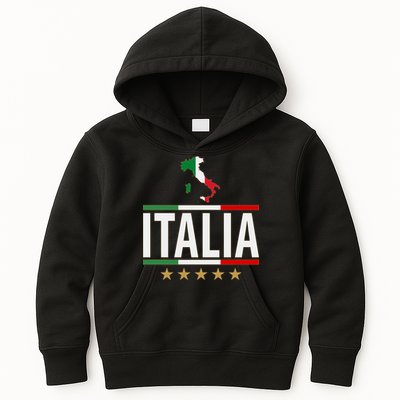 Italia Italy Soccer Football Champions Kids Hoodie