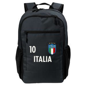 Italia Italy Soccer No 10 Shield Logo Daily Commute Backpack