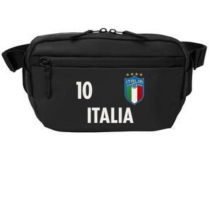 Italia Italy Soccer No 10 Shield Logo Crossbody Pack