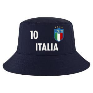 Italia Italy Soccer No 10 Shield Logo Cool Comfort Performance Bucket Hat