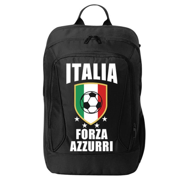 Italia Soccer Forza Azzurri City Backpack