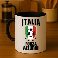 Italia Soccer Forza Azzurri Mug