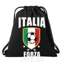 Italia Soccer Forza Azzurri Drawstring Bag