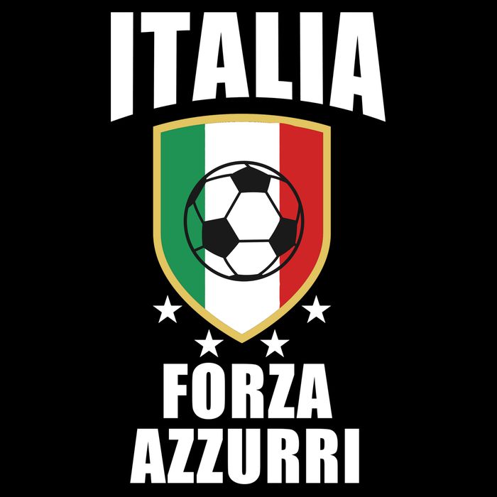 Italia Soccer Forza Azzurri Drawstring Bag