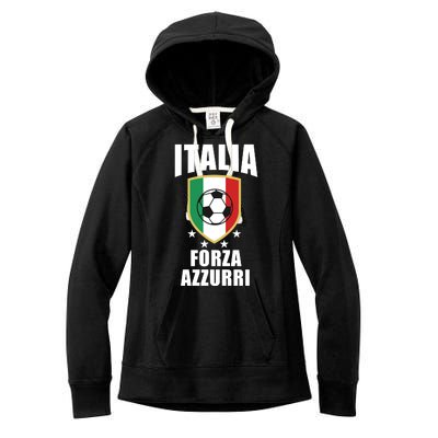 Italia Soccer Forza Azzurri Women's Fleece Hoodie