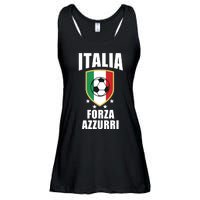 Italia Soccer Forza Azzurri Ladies Essential Flowy Tank