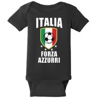 Italia Soccer Forza Azzurri Baby Bodysuit