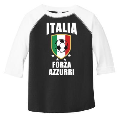 Italia Soccer Forza Azzurri Toddler Fine Jersey T-Shirt