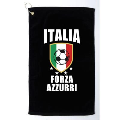 Italia Soccer Forza Azzurri Platinum Collection Golf Towel