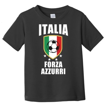 Italia Soccer Forza Azzurri Toddler T-Shirt