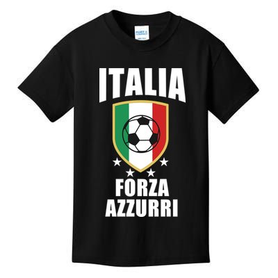 Italia Soccer Forza Azzurri Kids T-Shirt