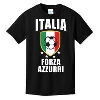 Italia Soccer Forza Azzurri Kids T-Shirt