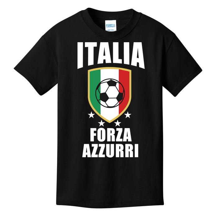 Italia Soccer Forza Azzurri Kids T-Shirt