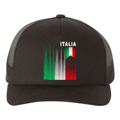 Italia Soccer Jersey Vintage Yupoong Adult 5-Panel Trucker Hat