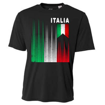 Italia Soccer Jersey Vintage Cooling Performance Crew T-Shirt