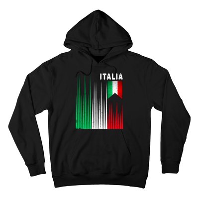 Italia Soccer Jersey Vintage Hoodie