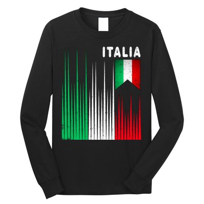 Italia Soccer Jersey Vintage Long Sleeve Shirt