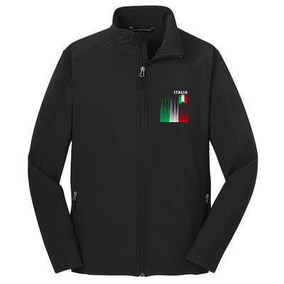 Italia Soccer Jersey Vintage Core Soft Shell Jacket