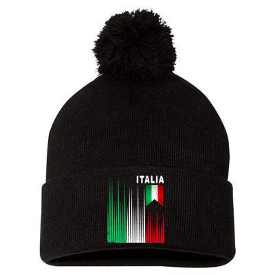 Italia Soccer Jersey Vintage Pom Pom 12in Knit Beanie