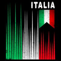 Italia Soccer Jersey Vintage Women's V-Neck T-Shirt