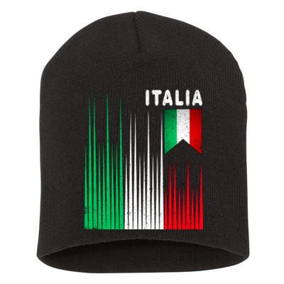 Italia Soccer Jersey Vintage Short Acrylic Beanie